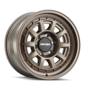 Mayhem – VOYAGER – Bronze – 17″x8″ 52mm – All weather Wheels – 8303-7830MZ52